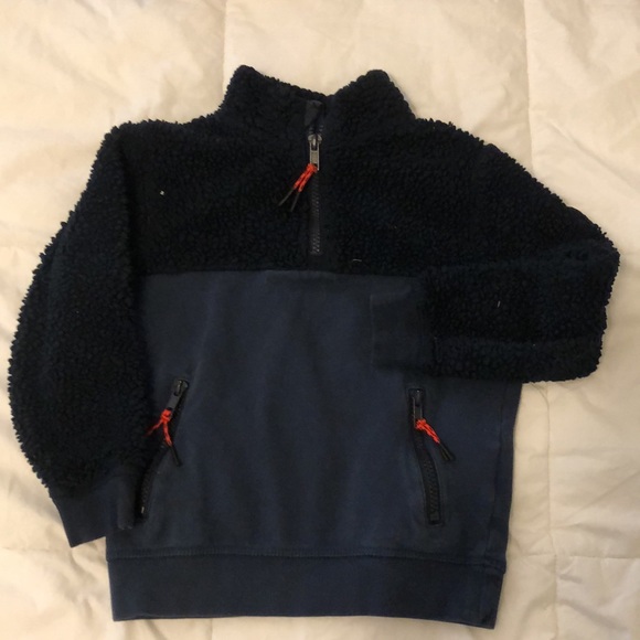 H&M Other - 🌀 2 for $10 Quarter zip toddler sweater with pockets